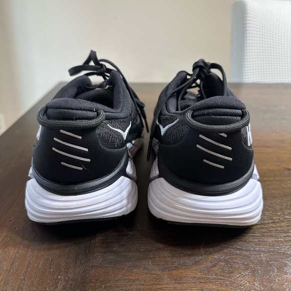 Hoka Black and White Gaviota 4 Athletic Sneakers - Picture 4 of 8